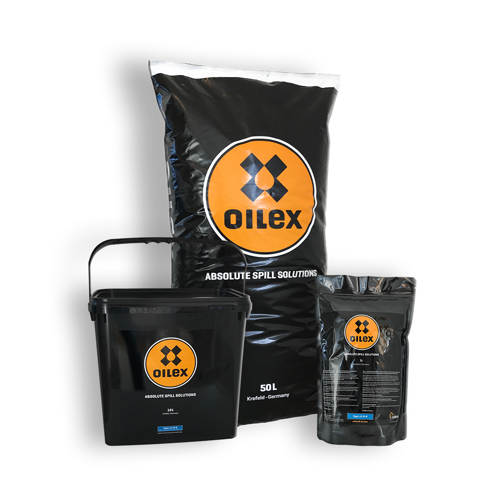 OILEX_Portfolio Absorptionsmittel Chemikalien Öl