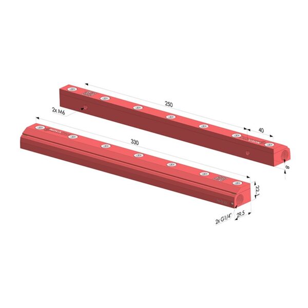 einfache-luftvorhange-slim-ra-3-300 mass Novacom Druckluft